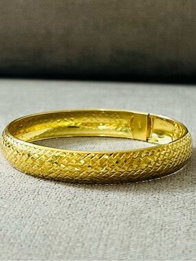 14K gold over Sterling silver925 bracelet